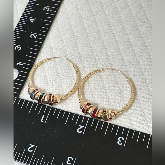 Beautiful hoop earrings ✨ - Picture 10 of 11